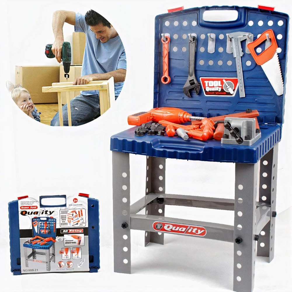 Kids Toy Tool Workbench with R - đánh giá và giá Tools Workshop For Kids