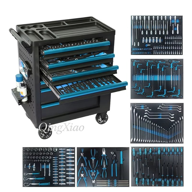 Durable Blue Iron Tool Cabinet - đánh giá và giá Workshop Tools Organizing