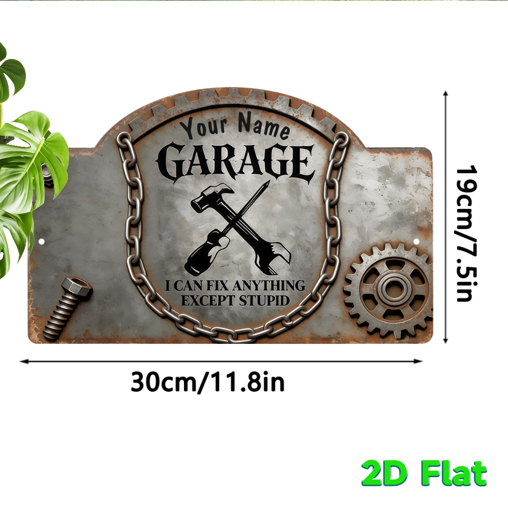 Custom Name Vintage Gear Garag - đánh giá và giá Tools Name In Workshop