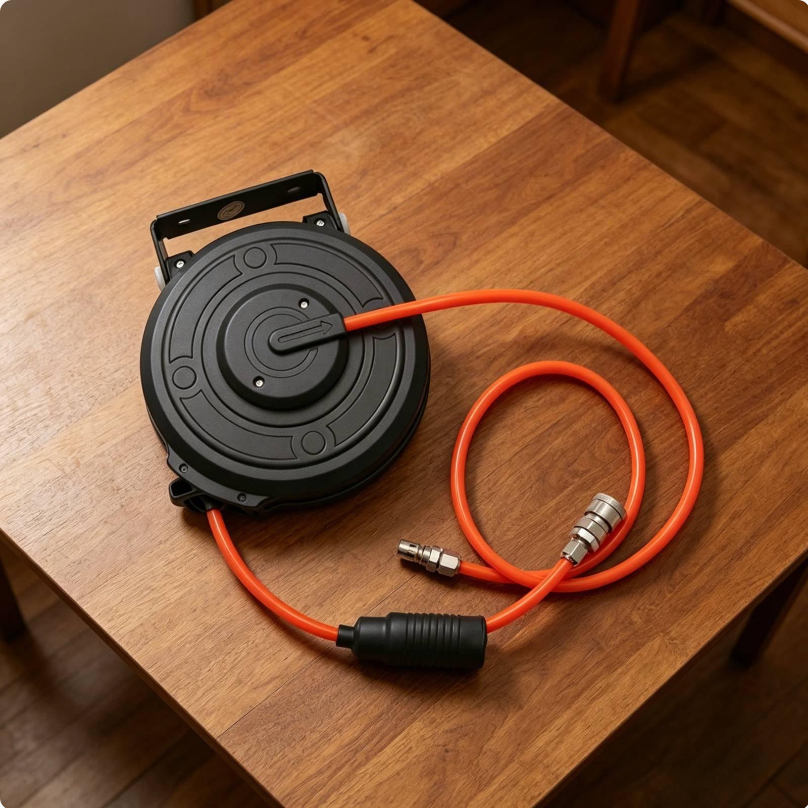 Retractable Pneumatic Air Hose - đánh giá và giá Tool Workshop
