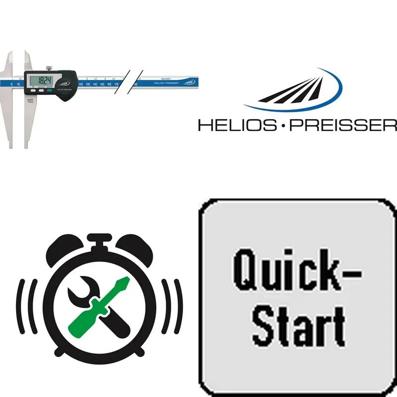 HELIOS PREISSER DIGI MET 500 m - đánh giá và giá Workshop Tools Knife