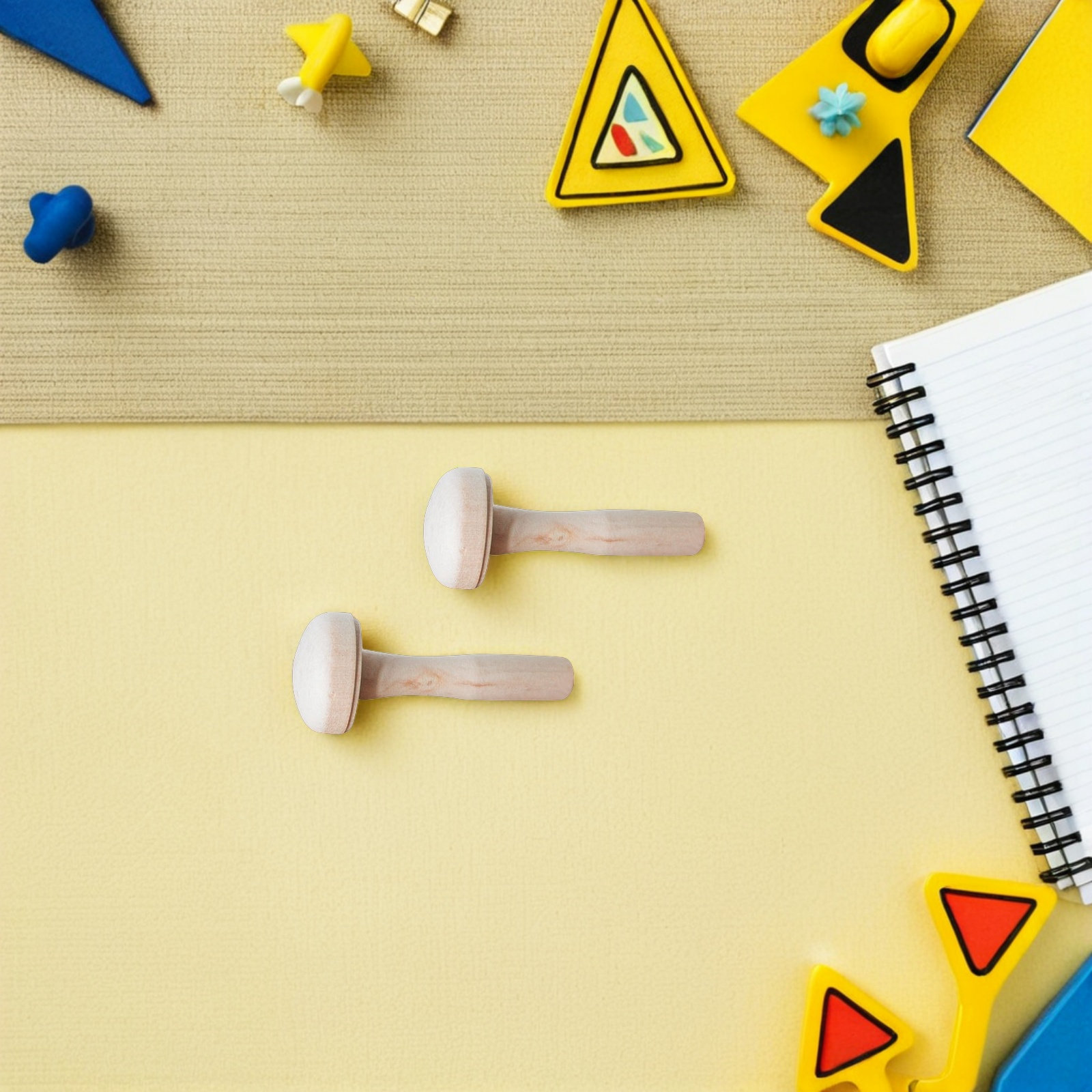 10Pcs Children Wooden Mushroom - đánh giá và giá Tools Workshop For Kids