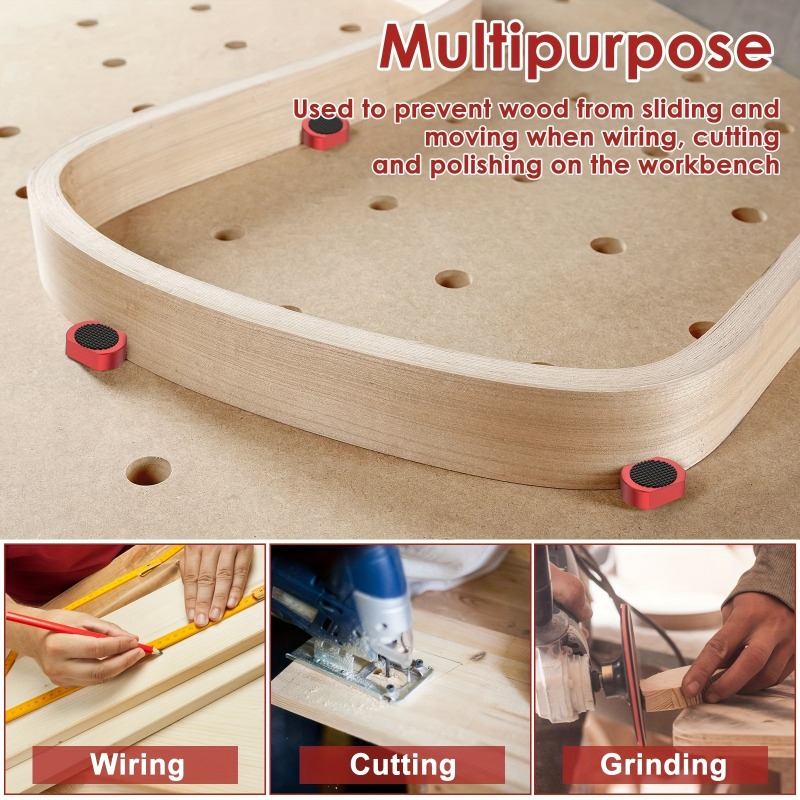 8pcs Workbench Peg Brake Dogs  - đánh giá và giá Workshop Tools Bench