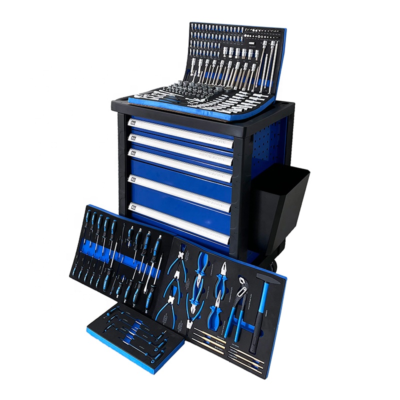 225 Pcs Movable Tool Cabinet 7 - đánh giá và giá Workshop Hand Tools