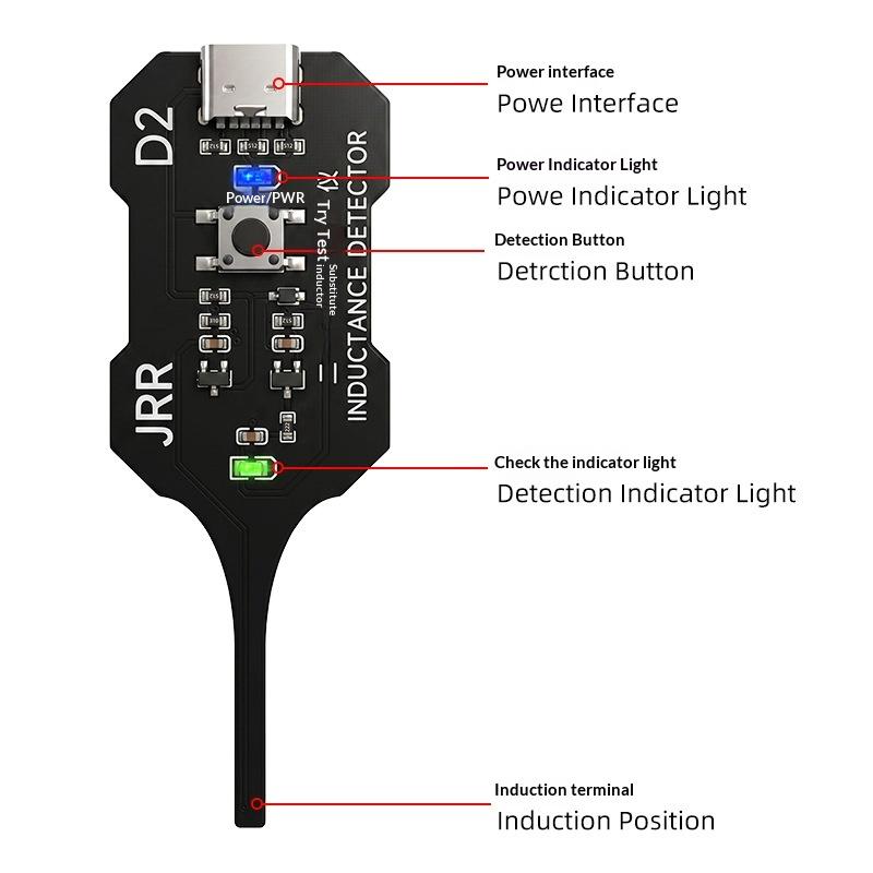 V2.0 Type-C Inductance Tester  - đánh giá và giá Workshop Tools Types