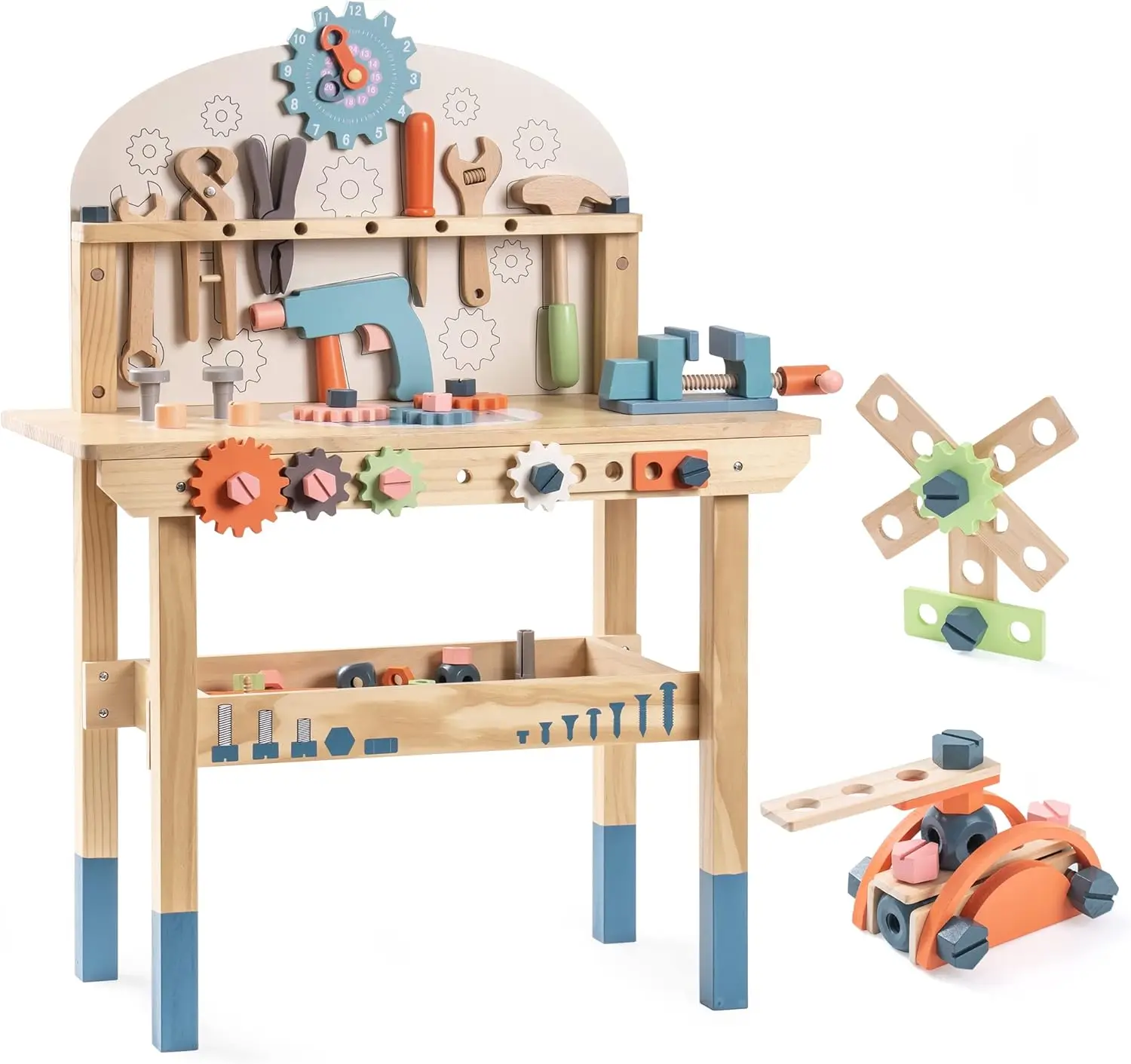 Robotime Robud Kids Tool Bench - đánh giá và giá Tools Workshop For Kids