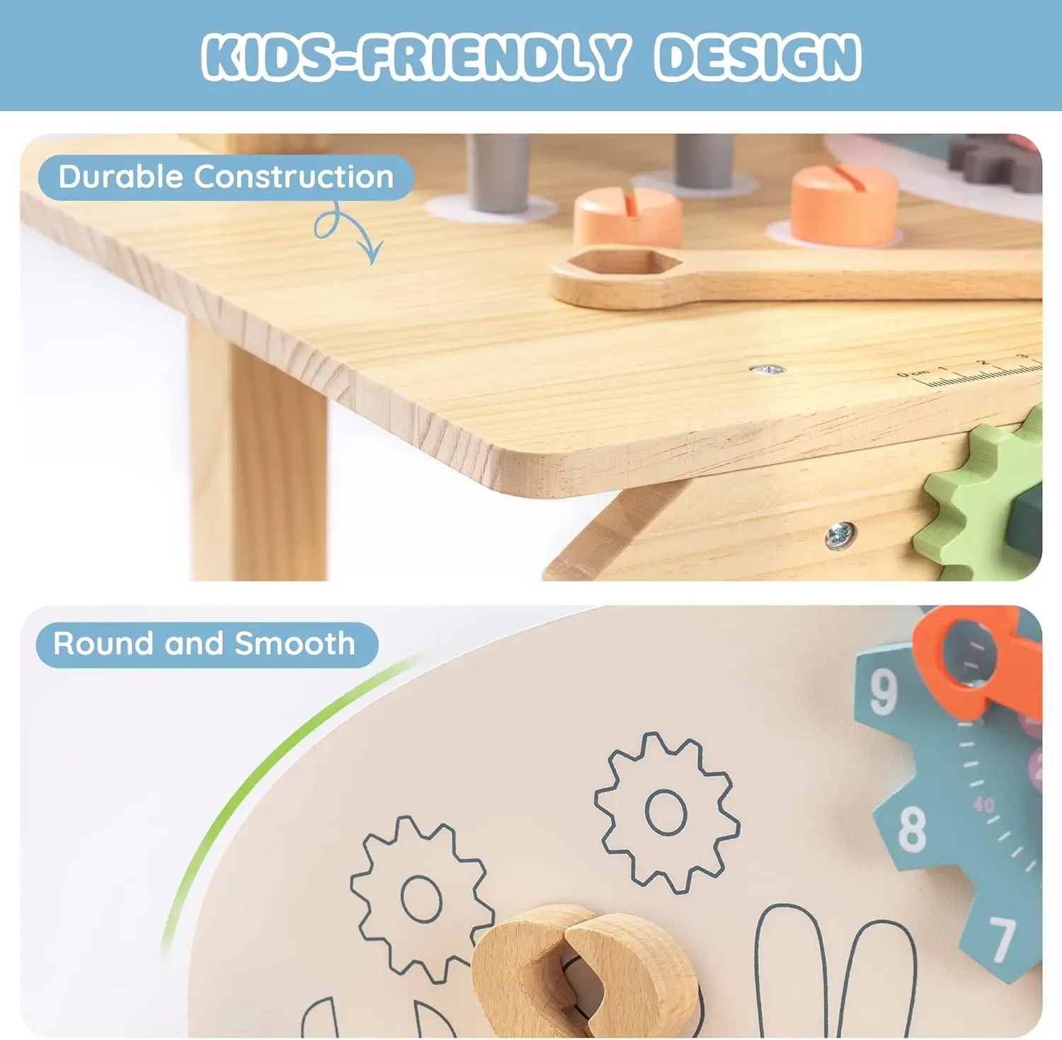 Robotime Robud Kids Tool Bench - đánh giá và giá Tools Workshop For Kids