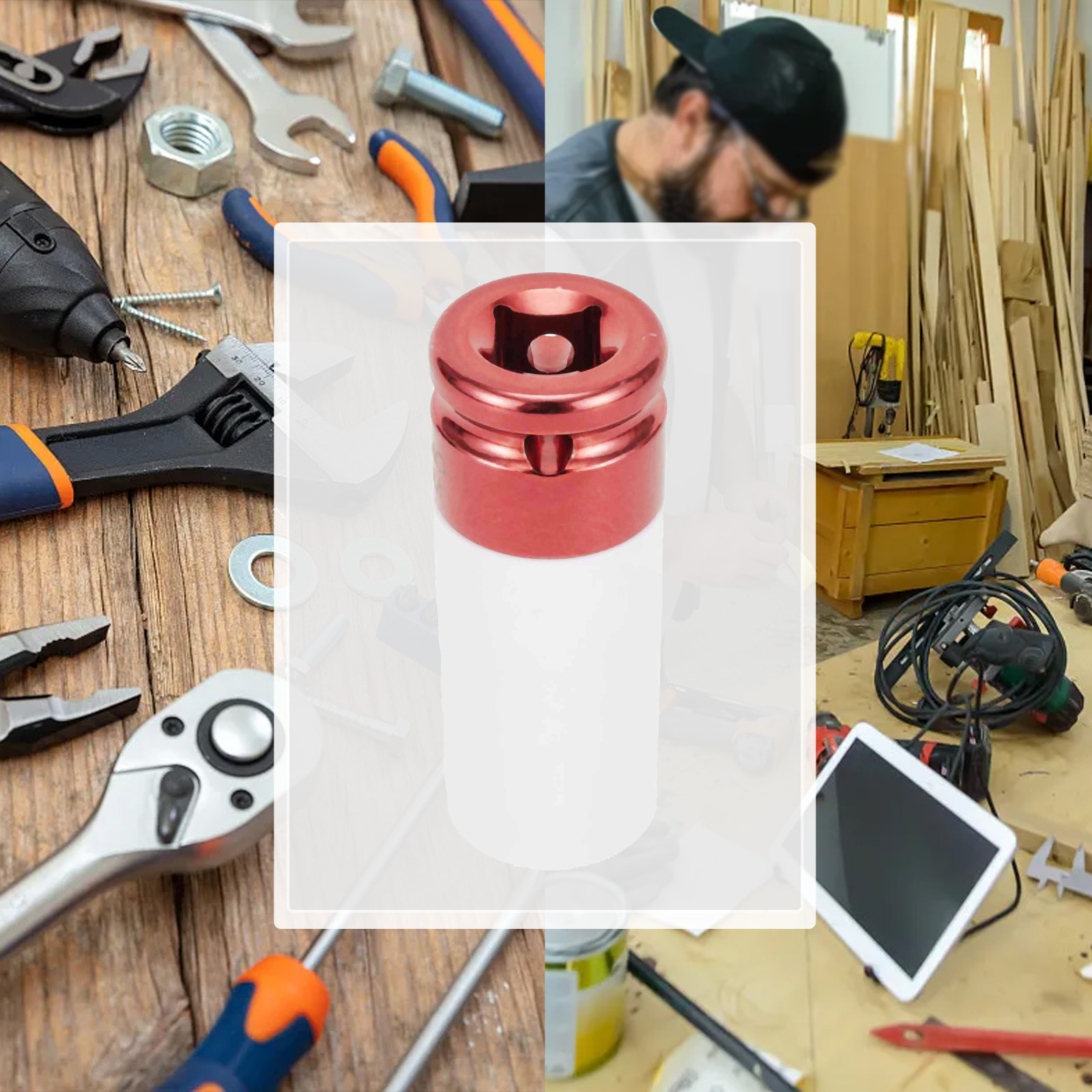 1Pc Metal Socket 17mm 19mm 21m - đánh giá và giá Workshop Hand Tools