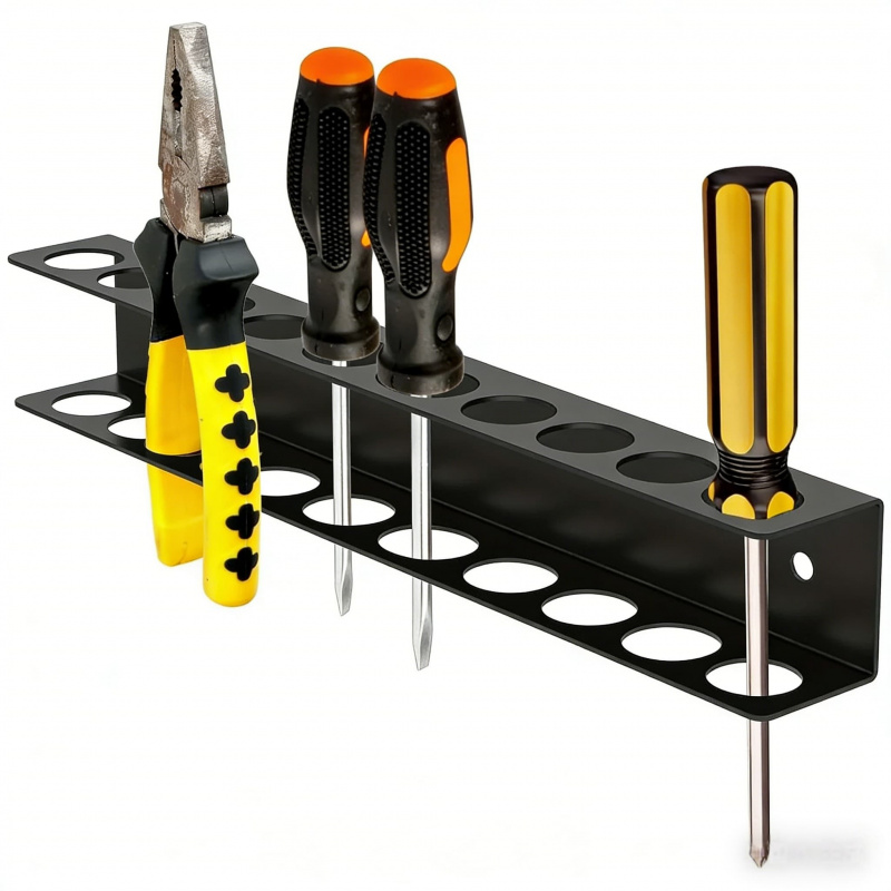 14Wall-mounted anti-rust tool  - đánh giá và giá Workshop Tools Organizing