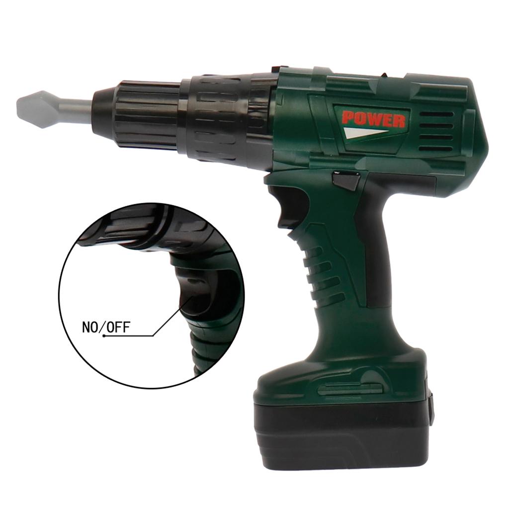 Kids Electric Drill Toy with S - đánh giá và giá Tools Workshop For Kids