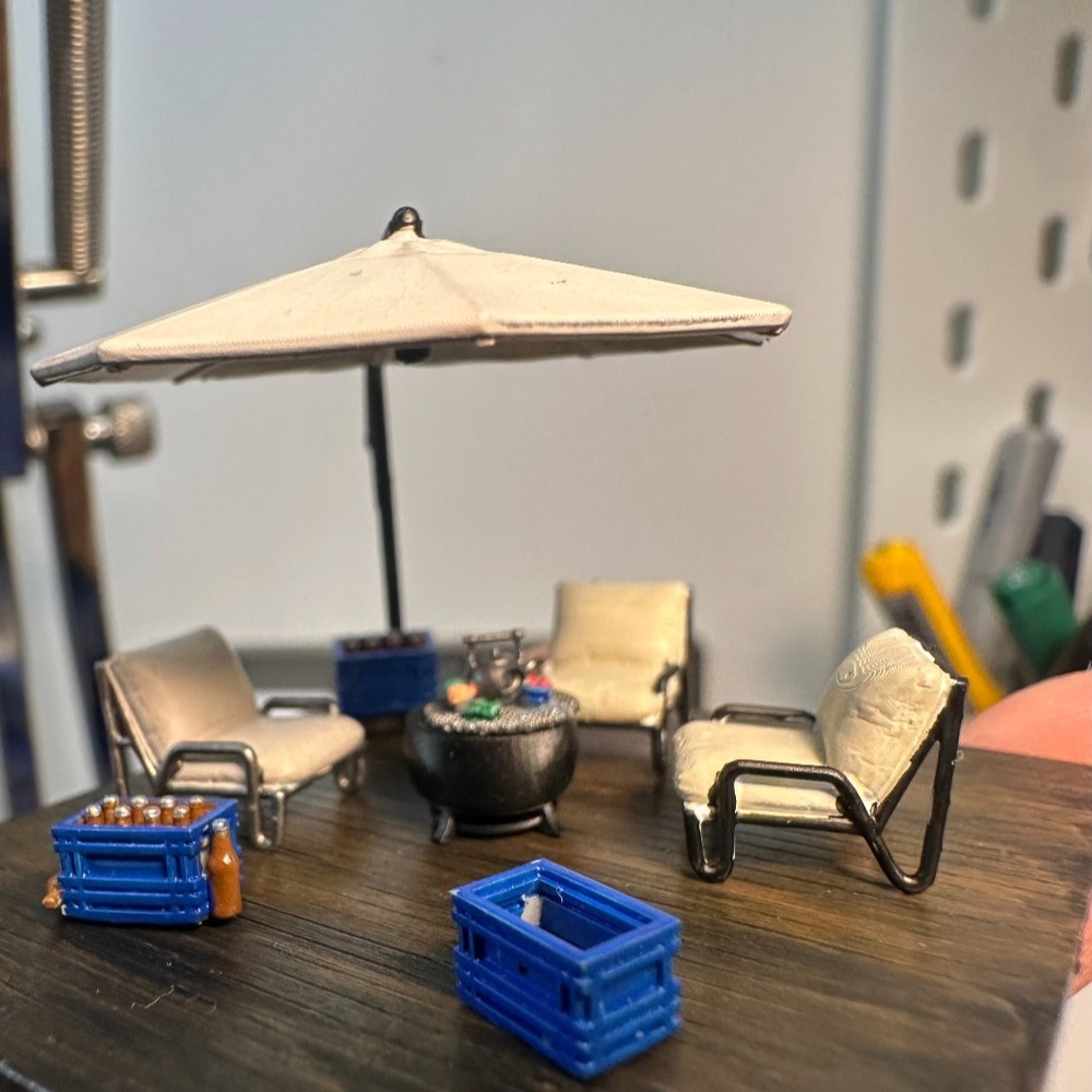 Diorama 1/64 Leisure Terrace M - đánh giá và giá Tools Workshop For Kids