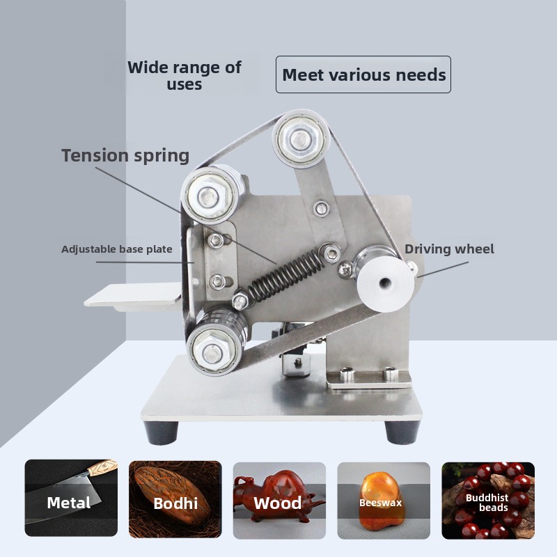 Mini Electric Belt Sander Poli - đánh giá và giá Workshop Tools Knife