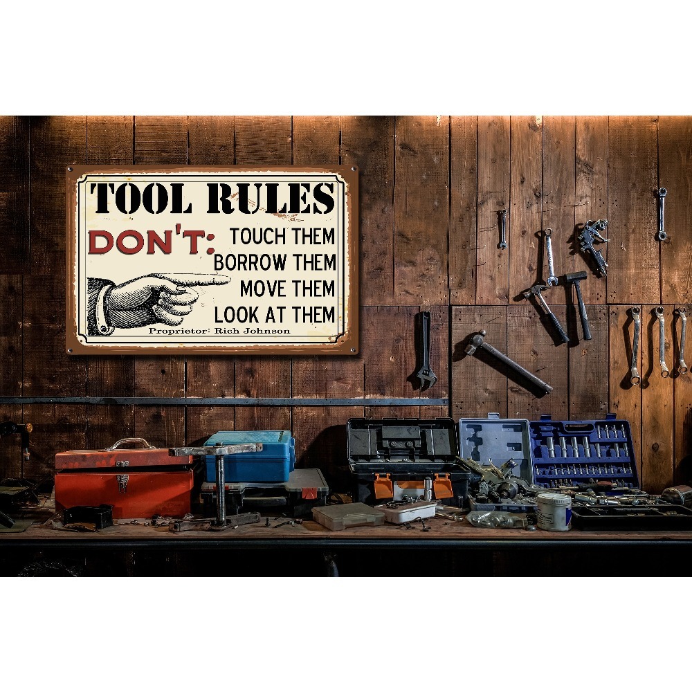 1pc Customizable Tool Rules Me - đánh giá và giá Tools Name In Workshop