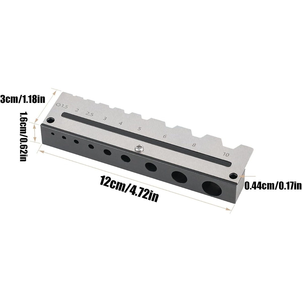 Wall‑Mount 9‑Slot Hex Key Orga - đánh giá và giá Workshop Tools Types