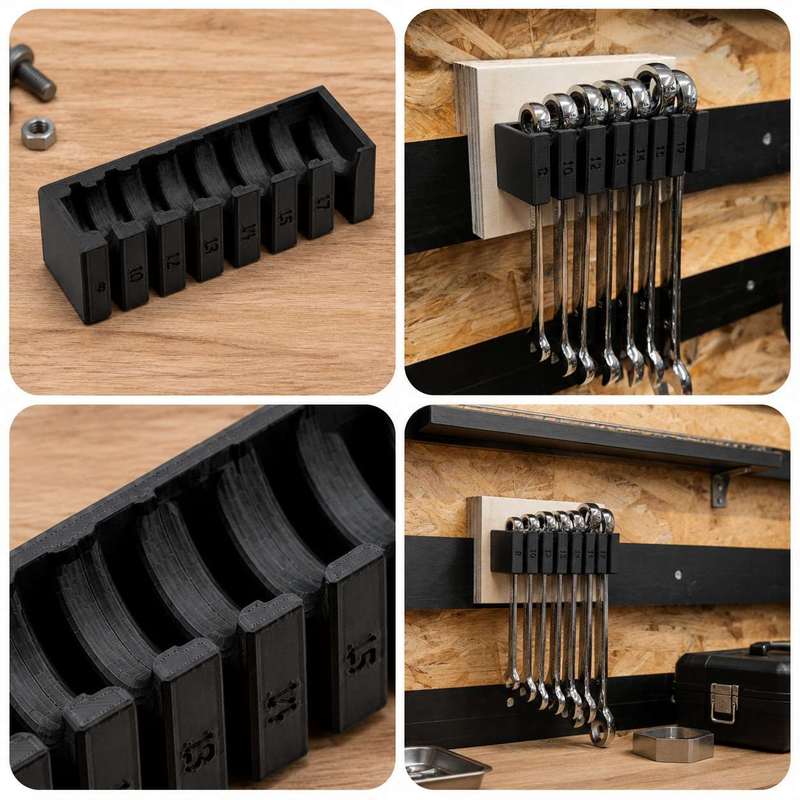 Wall Mount Wrench Organizer Ra - đánh giá và giá Workshop Tools Organizing