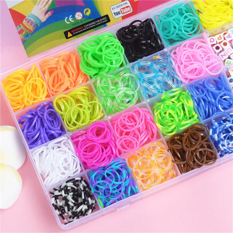 DIY Handmade Rubber Bands Loom - đánh giá và giá Tools Workshop For Kids